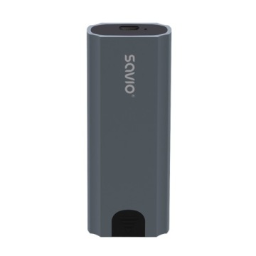 КОРПУС ДЛЯ ВНЕШНЕГО НАКОПИТЕЛЯ SAVIO M.2 SSD NVME, USB, AK-67