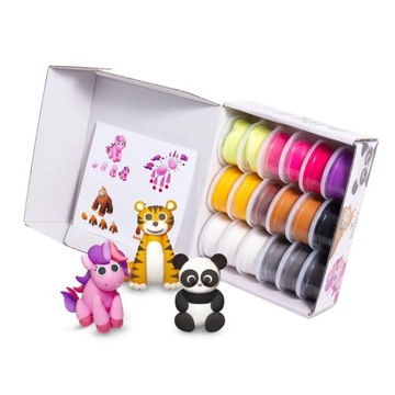 Berger Clay Masa Plastyczna Beasts 18 ks hey