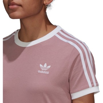 T-shirt Damski adidas HB9485 3 STRIPES Różowy 36