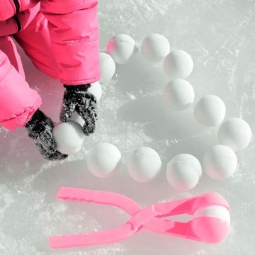 PROSPERPLAST SNOWBALLEE 1 Одинарная машина для изготовления снежков розового цвета