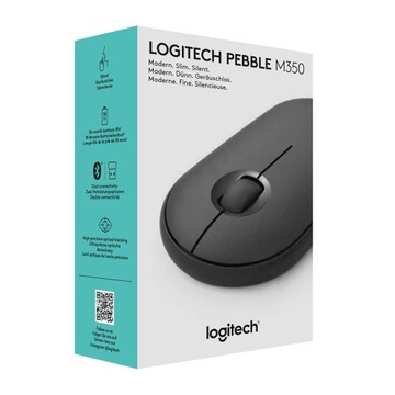 Беспроводная мышь Logitech Pebble M350 с оптическим сенсором