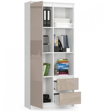 КНИЖНЫЙ ШКАФ ДЛЯ ДОМАШНЕГО ОФИСА 80см *ВЫСОКОЕ КАЧЕСТВО