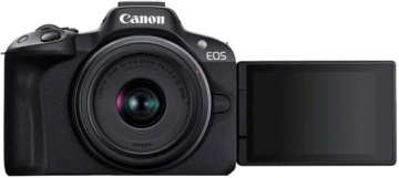 Камера CANON R50 BK + RF-S 18-45 IS STM
