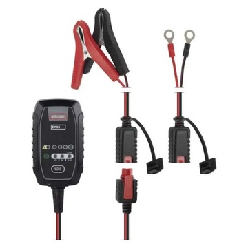 EMOS N1015 Зарядное устройство для свинцово-кислотных аккумуляторов 6В/12В 0,8А