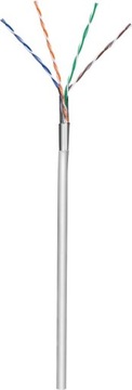 CAT5e F/UTP AWG 24/1 витая пара Goobay серый 305м