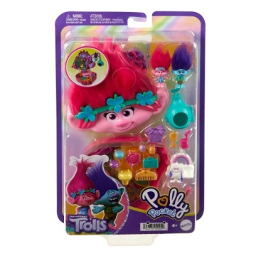 POLLY POCKET TROLLE TROLE TROLS ZESTAW KOMPAKTOWY ZABAWKA DLA DZIECKA