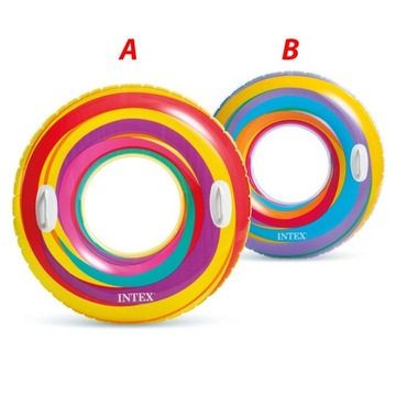 Надувное кольцо Intex Stars