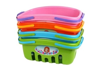 ПЛАСТИКОВАЯ КОРЗИНКА ДЛЯ ДЕТСКИХ ПОКУПОК