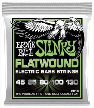 Гитарные струны Ernie Ball 2816 Cobalt. бас. 45-130