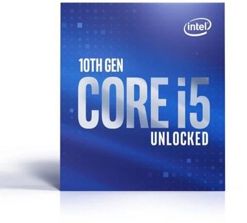 Процессор Intel i5-10600K 6 x 4,1 ГГц 10-го поколения.