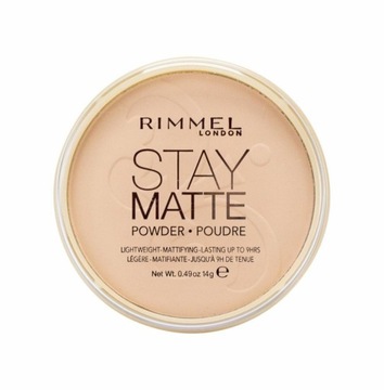 Puder prasowany Rimmel Stay Matte Silky Beige 14 g
