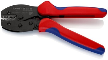 Szczypce do zagniatania tulejek, 0,5-10mm, 220mm, 97 52 33, KNIPEX