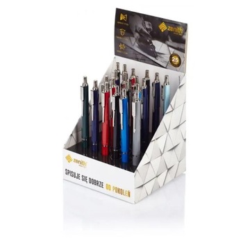 Автоматическая шариковая ручка Mix Colors Zenith 7 Classic
