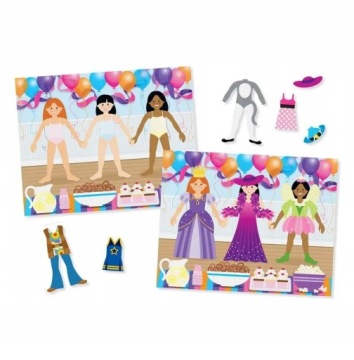 Набор многоразовых наклеек DRESS UP