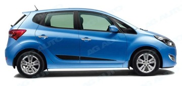 НАКЛАДКИ НА ДВЕРИ HYUNDAI ix20 2010-18 ХЭТЧБЕК