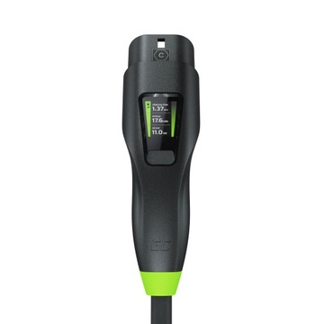 Автомобильное зарядное устройство для электромобилей Green Cell Habu Mobile EV, 11 кВт, 7 м, тип 2, настенная коробка