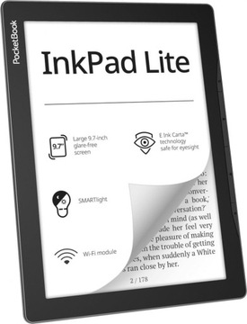 Устройство для чтения электронных книг POCKETBOOK InkPad Lite 8 ГБ, серое