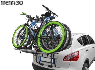 UCHWYT ROWEROWY BAGAŻNIK NA KLAPĘ 3 ROWERY STANDUP