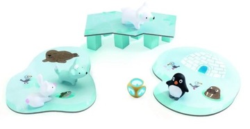 Игра «Маленькое сотрудничество» Животные в Арктике от DJECO