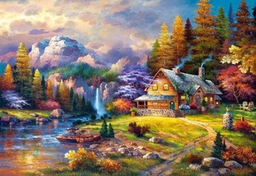Puzzle Castorland 1500 szt. Puzzle Mountain