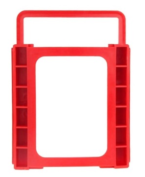 Ramka adapter sanki dysku czerwona hdd ssd 2,5