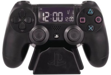 Будильник Playstation - для геймера ЧЕРНЫЙ ГЕЙМЕР ПОДАРОК ​​МАЛЬЧИКУ 8-14 лет