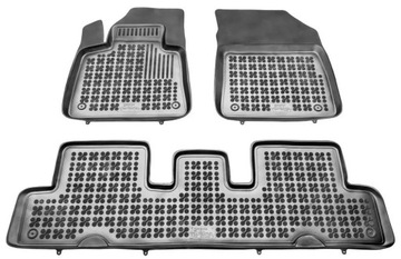 Dywaniki samochodowe gumowe Citroen C4 PICASSO II 2013-2018 REZAW