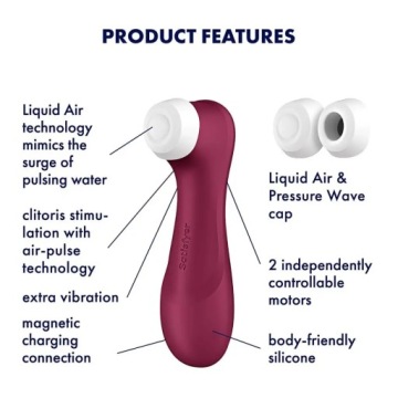 Pro 2 Generation 3 с технологией Liquid Air, вибрацией и Bluetooth/приложением
