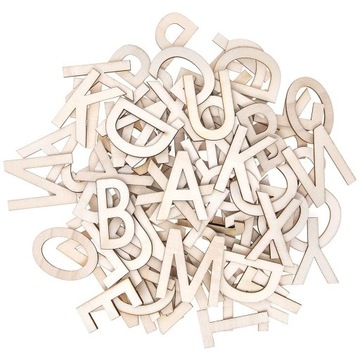 LITERY DREWNIANE 100SZT, DALPRINT