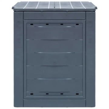 Компостеры садовые, 2 шт., серые, 60х60х73 см.