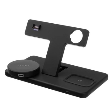 Быстрое индуктивное зарядное устройство 3 в 1 с фиксированным Qi 15 Вт для MagSafe для iPhone 15/14/13