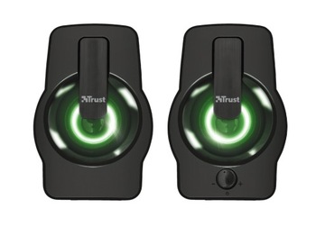 Динамики TRUST GEMI RGB 2.0, черные