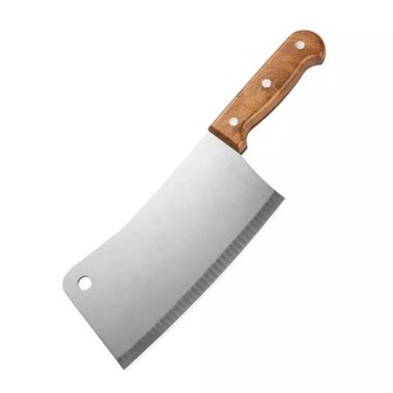 БОЛЬШОЙ СТАЛЬНОЙ КУХОННЫЙ тесак, НОЖ ДЛЯ ТВЕРДОГО МЯСА