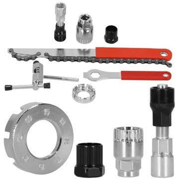 Набор велоинструментов, мухобойка, 7 элементов.