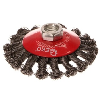 Geko Боковая плетеная щетка 100 мм M14