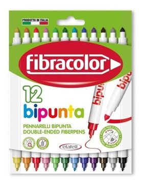 ДВУХСТОРОННИЕ ПОПУЛЬТЫ БИПУНТА 12 ЦВЕТОВ FIBRACOLOR