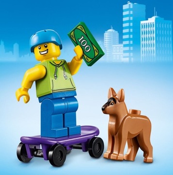 LEGO CITY 60253 Грузовик с мороженым и едой 5+