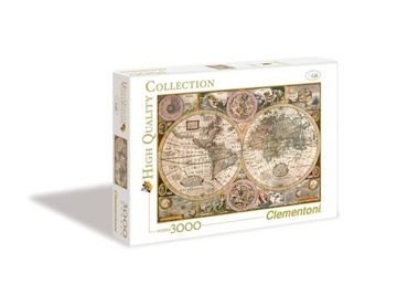 PUZZLE 3000 EL STARA MAPA CLEMENTONI 33531