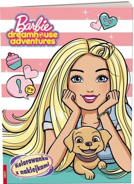 Barbie Kolorowanka z naklejkami