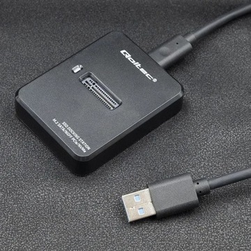 Док-станция для твердотельных накопителей M.2 SATA PCIe NGFF NVMe USB 3.1