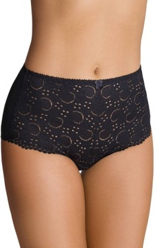EMILI Ulla Koronkowe Figi Bawełna czarny XL