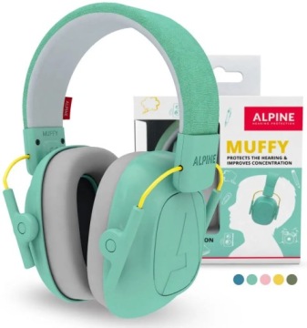 Alpine Muffy Kids наушники для слуха, мятные