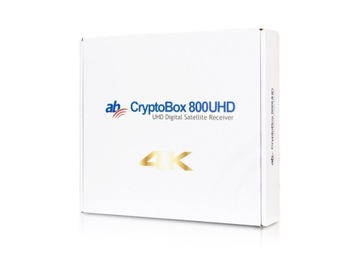 Декодер тюнер Cryptobox AB 800UHD 4K DVB-S2X