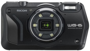 RICOH WG-6 20Mpx 4K GPS-камера, черная