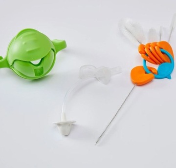 B.Box Набор из 5 ершиков для чистки бутылок с водой и соломинок.