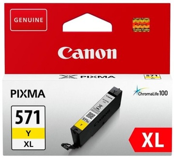 Tusz canon 571 xl żółty (yellow)