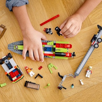 LEGO - CITY - TRANSPORTER ŁODZI WYŚCIGOWEJ - 60254