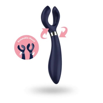 SATISFYER Endless Fun Multi Vibrator — вибратор для пар, синий