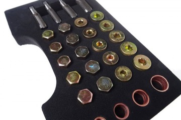 РЕМКОМПЛЕКТ РЕЗЬБЫ МАСЛЯНОЙ ПРОБКИ, 64 ЭЛЕМЕНТА