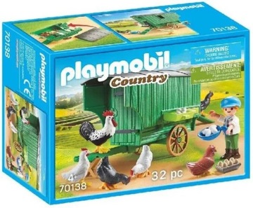 KLOCKI PLAYMOBIL COUNTRY 70138 MOBILNY KURNIK